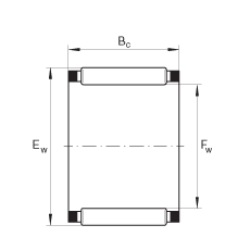 滾針及保持架組件 K20X24X10, 根據(jù) DIN 5405-1/ISO 3030 標(biāo)準(zhǔn)