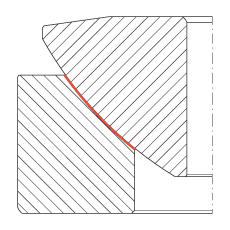 推力關(guān)節(jié)軸承 GE70-AW, 根據(jù) DIN ISO 12 240-3 標(biāo)準(zhǔn)，免維護(hù)